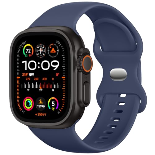 Bracelet de sport Bandsie FKM souple et robuste pour montre Apple Watch Series 11