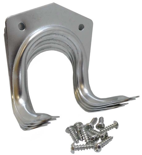 HOMEGARDEN 5 Piece Tool Hook Set | Zinc-Plated | Ideal for Garage or Workshop | Easy Installation | Hardware Included