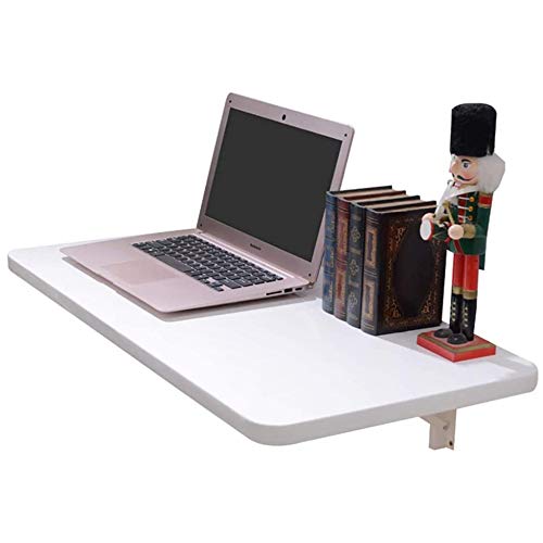 Folding Table,Wall Mounted Table Fold Down,Computer Desk,Stable Sturdy Construction, Drop Leaf Tables For Small Spaces,120x30cm/47x13in