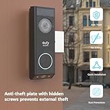 Anti-Theft Mount for eufy Security Video Doorbell E340, Doorbell Camera Holder for eufy doorbell e340, Doorbell Mounting Bracket Corner Mount Wedge Stand Kit Accessory for Eufy Video Doorbell E340 - Image 3