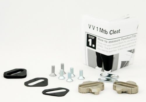 BikeFit - VV1 CLEATS w/Tilt Built In x1 pair