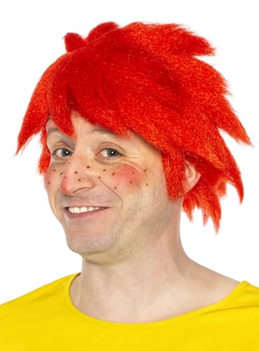 Pumuckl Perücke für Erwachsene zum Originalkostüm – Lizenzprodukt zur Fernsehserie