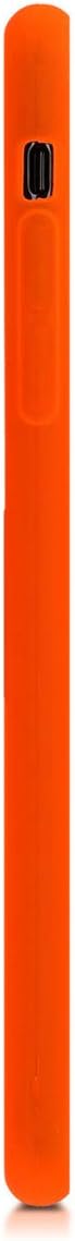 kwmobile Case Compatible with Apple iPhone Xs Max Case - Soft Slim Protective TPU Silicone Cover - Neon Orange
