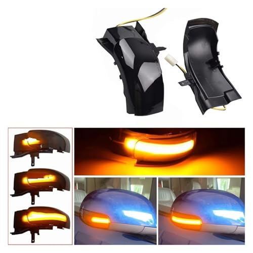 Intermitentes LED dinámicos para espejo de VW Touran 2003-2009 3