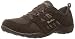 Skechers Sport Women's Breathe Easy Good Luck Fashion Sneaker,Chocolate Suede/Mesh/Rose/Taupe Trim,7.5 M US