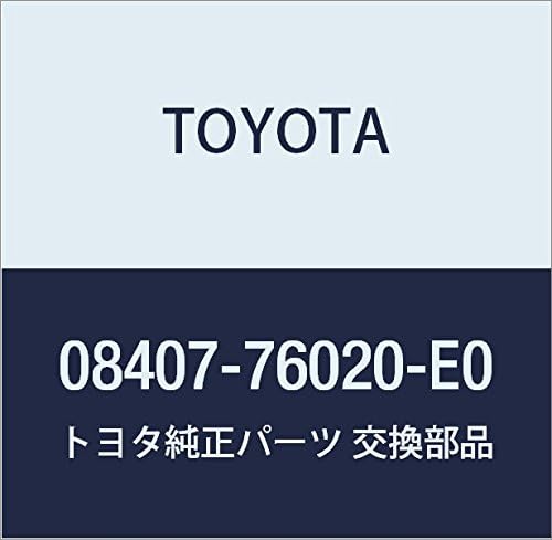 TOYOTA (toyota) Genuine Parts nanba-hure-muhuronto・riyasetto Part Number 08407 – 76020 – E0