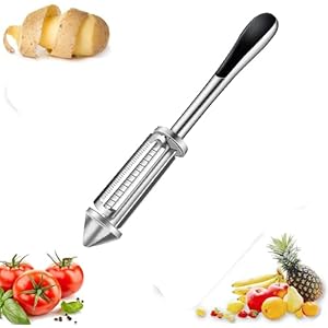 Dzhzuj Multifunctionele Plantaardige Peeler, Groentesnijder & Fruit Dunschiller Appelschiller Komkommer Julienne Slicer…