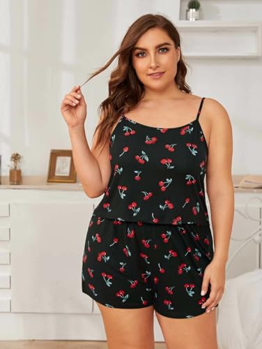 Image of Night Suit for Women - Soft Breathable Satin Fabric Stylish Shorts for Woman, Cute Printed Nightwear Western Co ord Set Sleepwear, Lounge Wear for Every Night