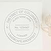 District of Columbia Landscape Architect Seal Embosser, Blue Soft 1-3/4 Size, Ideal for DC Landscape Architects, Professional Seal for Architectural Landscaping in District of Columbia #5