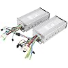 Dual Drive Brushless Controller LCD Display, LH100 High Performance Stable Motor Controller LCD Display Durable 36V/48V 1000W for Electric Scooter