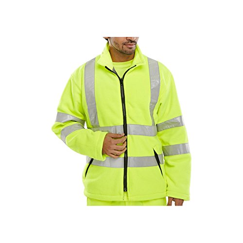 Bseen Carnoustie Fleece Jacket Saturn Yellow Medium