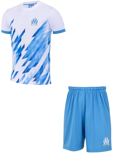 OLYMPIQUE DE MARSEILLE Ensemble Maillot Short Om - Collection Officielle 10 Ans