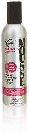 Curls Hair Care Mousse, 12 Fluid Ounce - 6 per case.