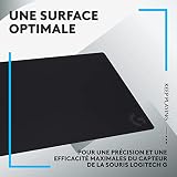 Logitech G G840 Tapis de Souris de Jeu Extra Large, Optimisé pour Les capteurs, Friction modérée,Tapis de Souris antidérapant, Accessoires de Jeu Mac et PC, 900 x 400 x 3 mm - 5