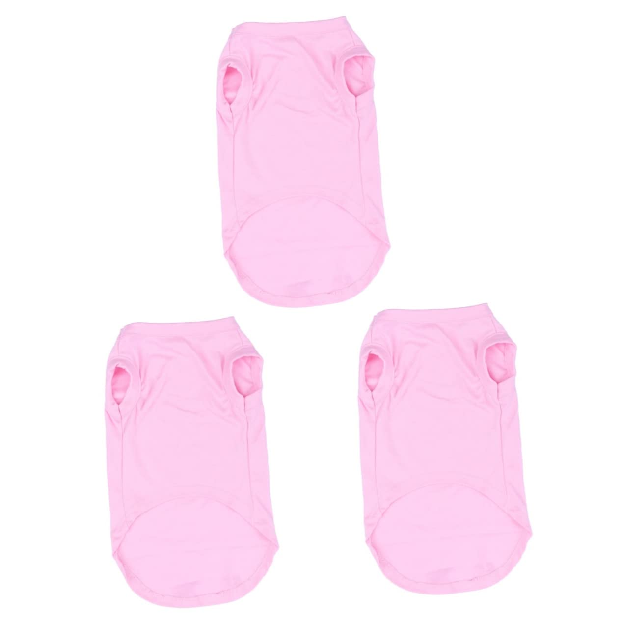 Lot de 3 t-shirts pour chien en taille M légers et respirants