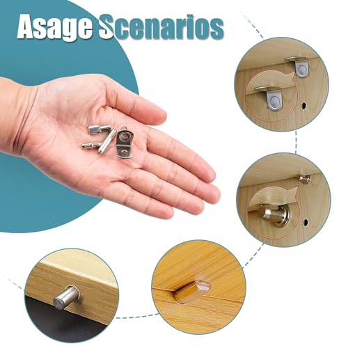 Veiwonat 104 Pcs Shelf Pegs Kit thumb #2
