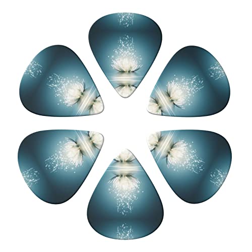 Ensemble de 6 médiators de guitare fleur de lotus asiatique pour guitare acoustique, guitare électrique, basse, ukulélé… - Les Beatles, Paul McCartney, John Lennon, RIngo Starr, George Harrison Ensemble de 6 médiators de guitare fleur de lotus asiatique pour guitare acoustique, guitare électrique, basse, ukulélé… – Image 5