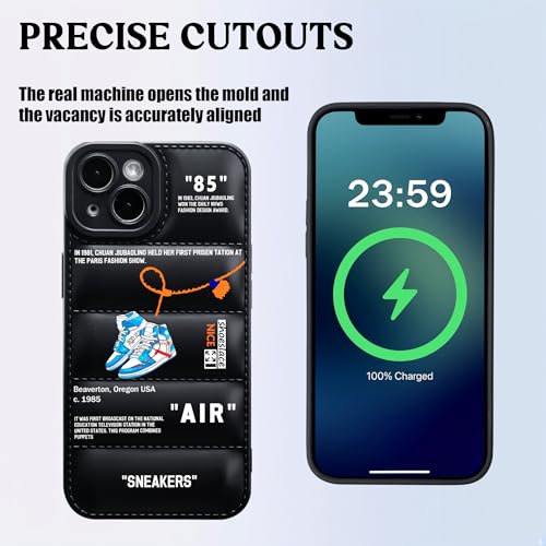 CHBSHENG Cool Design Phone Case for iPhone 17 Case for Boys Men Aesthetic Shockproof Basketball Sneaker Sports Designer Cases Compatible with iPhone 17 - Image 2