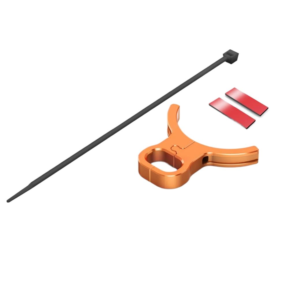Front Brake Line Guide Compatible with TE 300 2014-2026 TE250 FE250 FE350 FE450 FE501 TX300 FC350 FC450 FX350 FX450 14-26(Orange)