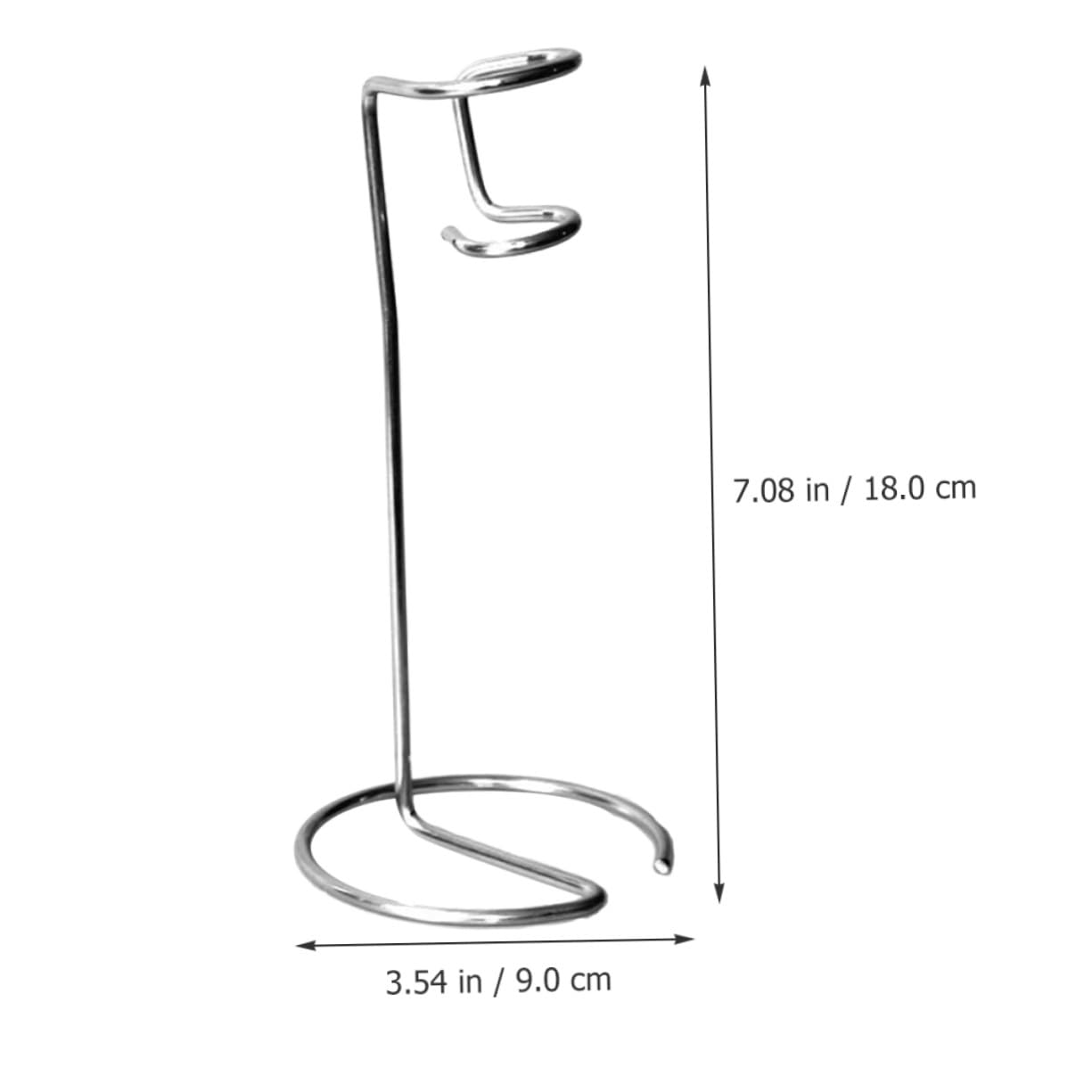 Soporte para Batidor Eléctrico de Leche y Huevos, Acero Inoxidable, Tamaño Compacto, Estable y Antideslizante, Uso en Cocina para Espumador de Leche y Batidora, Accesorio Práctico