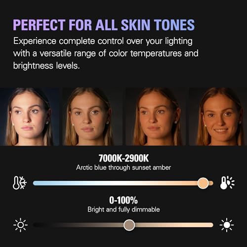 Elgato 키 라이트, 2800루멘의 전문 스튜디오 LED 패널, 색상 조절 가능, 앱 사용 가능, 맥/윈도우/아이폰/안드로이드, 금속 책상 마운트 카피 — 사진 4