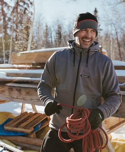 Image of TRUEWERK Men's Work Hoodie - M2 Pullover & Zip-Up, Midweight, Moisture-Wicking, Thermo Regulating Workwear with 4-Way Stretch