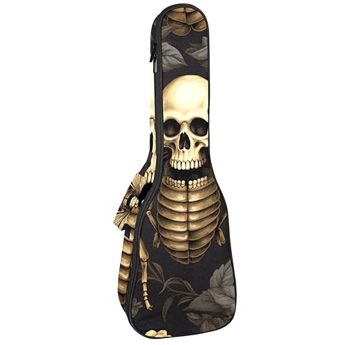 Waterproof Oxford Cloth Ukulele Bag Fairy with Bird and Flower Durable & Stylish Ukulele Case with Storage Skull Bees Print - Les Beatles, Paul McCartney, John Lennon, RIngo Starr, George Harrison Waterproof Oxford Cloth Ukulele Bag Fairy with Bird and Flower Durable & Stylish Ukulele Case with Storage Skull Bees Print