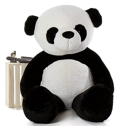 Image of Bigstep Soft Toys Panda Teddy Bear, Soft Toys, Teddy Bear 6 feet for Girls, Birthday Gift for Kids Girls Boys, Wife, Girlfriend, Wedding for Couple, Someone (6 feet, Panda)