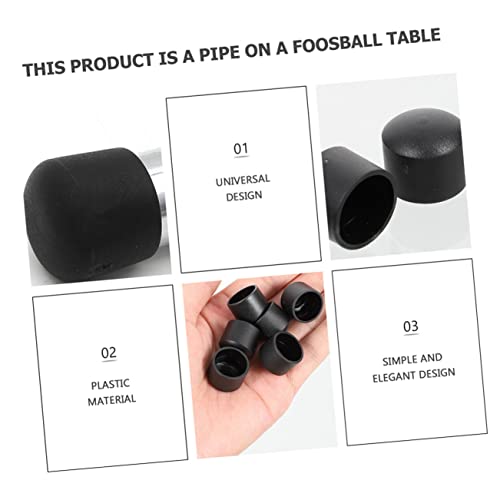 Biudeco 20Pcs Football Machine Cap Pool Football Football Toys Chair Legs Floor Protectors Foosball Table Parts Foosball End Cap Football Tables Equipment Table Football Supplies Food #TOP4
