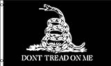 Don't Tread On Me (Black) Flag 3x5ft Poly