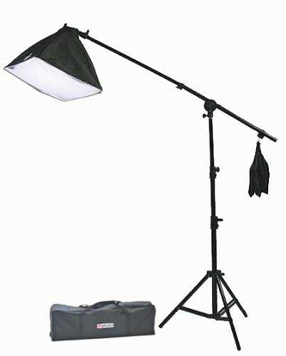 ePhoto Photography Studio Video Continuous CFL Lighting Hair Light Background softbox Kit by ePhotoInc SB45B4