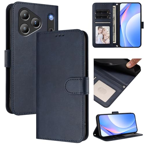 �X�}�z�P�[�X �Ή��@�� for Blackview Wave 7C �X�}�z�P�[�X�y�J�[�h�z���_�[�E�E�H���b�g�E�}�O�l�b�g�o�b�N���E�t���b�v�E�X�^���h�@�\�t���zBlue