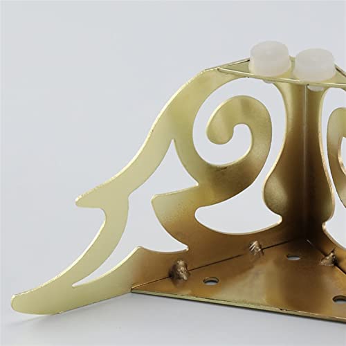 pés ajustáveis 4 peças de 8 cm de pernas de móveis ocas de metal, pernas de ouro padrão, adaptam-se