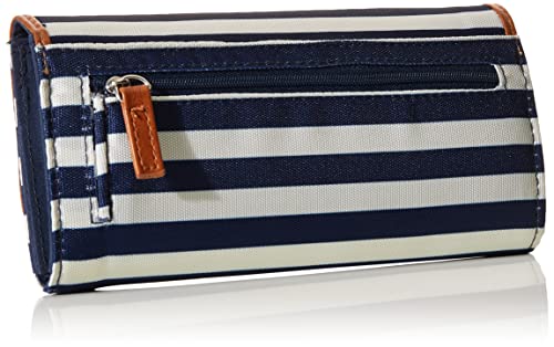 Nautica Womens The Perfect Carry All Money Manager Wallet Oraganizer With Rfid Blocking Wallet, Indigo/Bone/Sand, One Size Us #TOP1