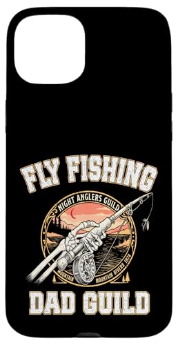 FLY FISHING DAD GUILD �t�B�b�V���[�}�� ���̓� �� �����₫ �X�}�z�P�[�X iPhone 15 Plus �p