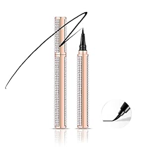 Diamond Delineadores Eyeliner Pen Waterproof Black Precision Micro Eye Liner Liquid Pen Quick Drying Lápiz de maquillaje…