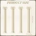 WGXX 4/8 Pcs Greek Columns and Pillars Cloth Wall Decorations Greek Mythology Decor Ancient Party Decor Hanging Banners Medieval Renaissance Photo Backdrop for Birthday (4)