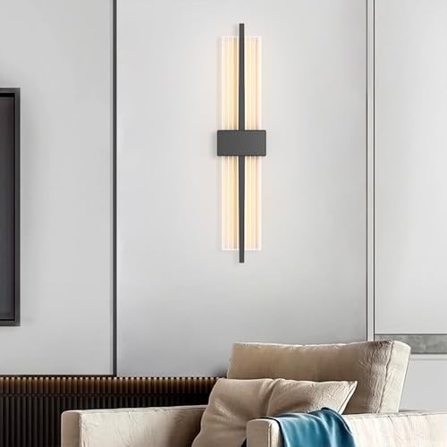 Applique murale LED design acrylique moderne rectangulaire épurée - 4