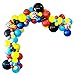 Superhero Birthday Balloon Garland Arch Kit, Red Blue Yellow Black Party Balloons with Confetti, Avengers Boy Theme for Kids Birthday Baby Shower Party Decorations 113Pcs