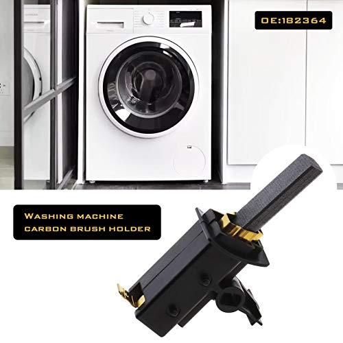 Create idea 2 Stück 35x12,3x5mm Waschmaschine Kohlebürsten mit Halterung 182364 für Ätna Gorenje Koerting Hanseatic Privileg