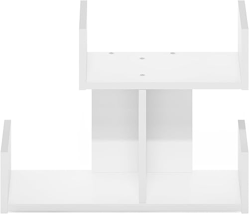 Vista 21 de Furinno Hermite - Estantería organizadora para escritorio, color espresso