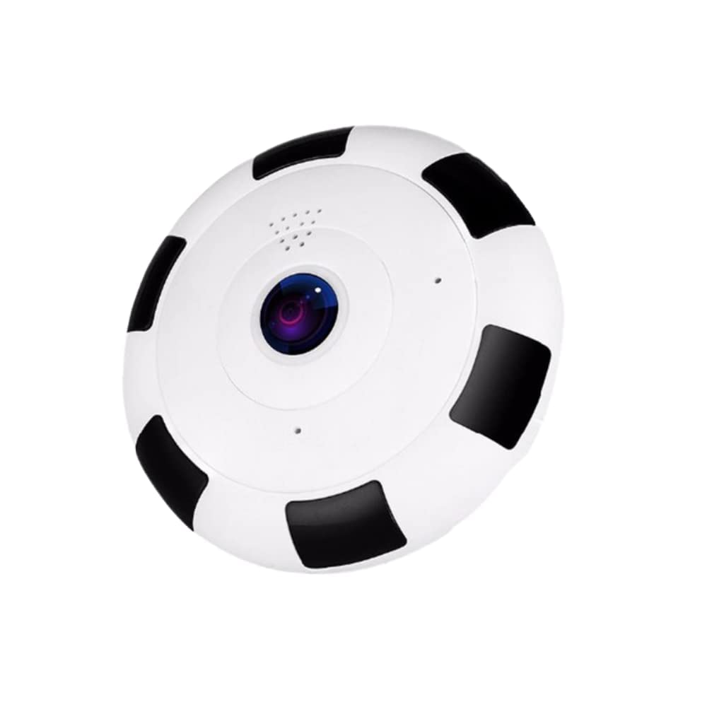 CAMCARE Smarthomes Fish Eye Chakra Wireless 360* Panoramic WiFi IP 1080p Camera with Infrared Night Vision,Live View,Two Way Communication, Motion Detection, 360 *Remote View On Mobile