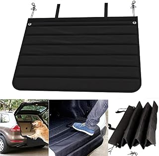 LeapBeast Osłona progu bagażnika samochodowego dla psów, zwierząt domowych, uniwersalna ochrona bagażnika i zderzaka podczas transportu psów (80 x 64 cm)