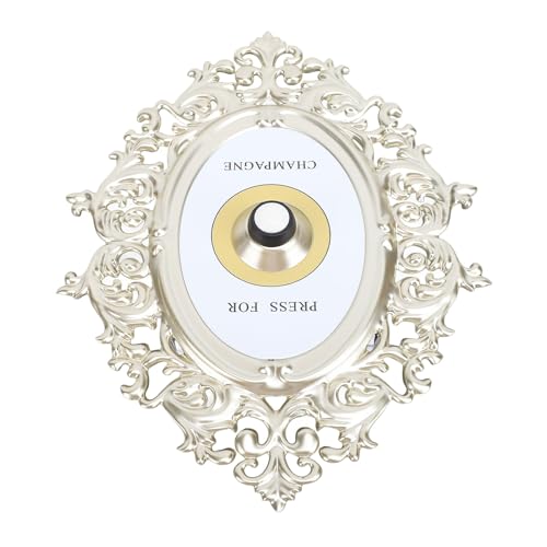 Pressione para Decoração de Botão de Champanhe Ornamentos de Campainha de Champanhe retrô de Metal F