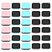 Vicloon Aimants pour Tableau Blanc, 30PCS Petits Aimants Carré, Plastique Petits Aimants Muliticolor sont Parfaits pour Réfrigérateur, Calendriers, Tableaux Blancs, Cartes