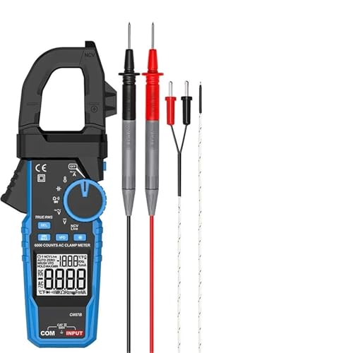 CM87Pro Pinza Amperimétrica AC/DC 1000A 1000V True RMS Digital Capacitancia Temperatura Ohm Hz Tester CM87B miniatura 1