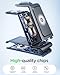 Wireless Charging Station for Samsung Wireless Charger Galaxy Watch 8/7/6/5/4/3 Active 2/1 Stand Galaxy S25 Ultra/S25/S24/S23/S22/S21/Note20/10 Z Fold Flip 7 Galaxy Buds3/2 Pro/Live Multiple Devices