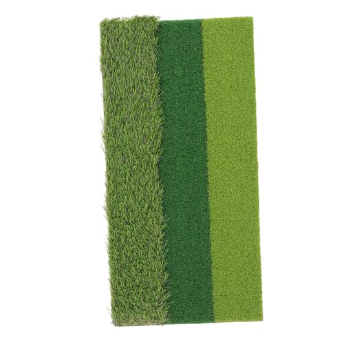 Totority Outdoor Golf Hitting Mat 30x60 Interchangeable Golf Practice Pad Realistic Turf for Driving Range