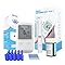 Blood Sugar Monitor Glucose Meter Kits with 25 Test Paper, Lancing Device, 25 Lancets, Rapid Detection, Easy to use