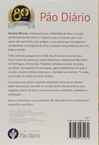 Pão Diário vol.22 - Feminino: 365 meditações